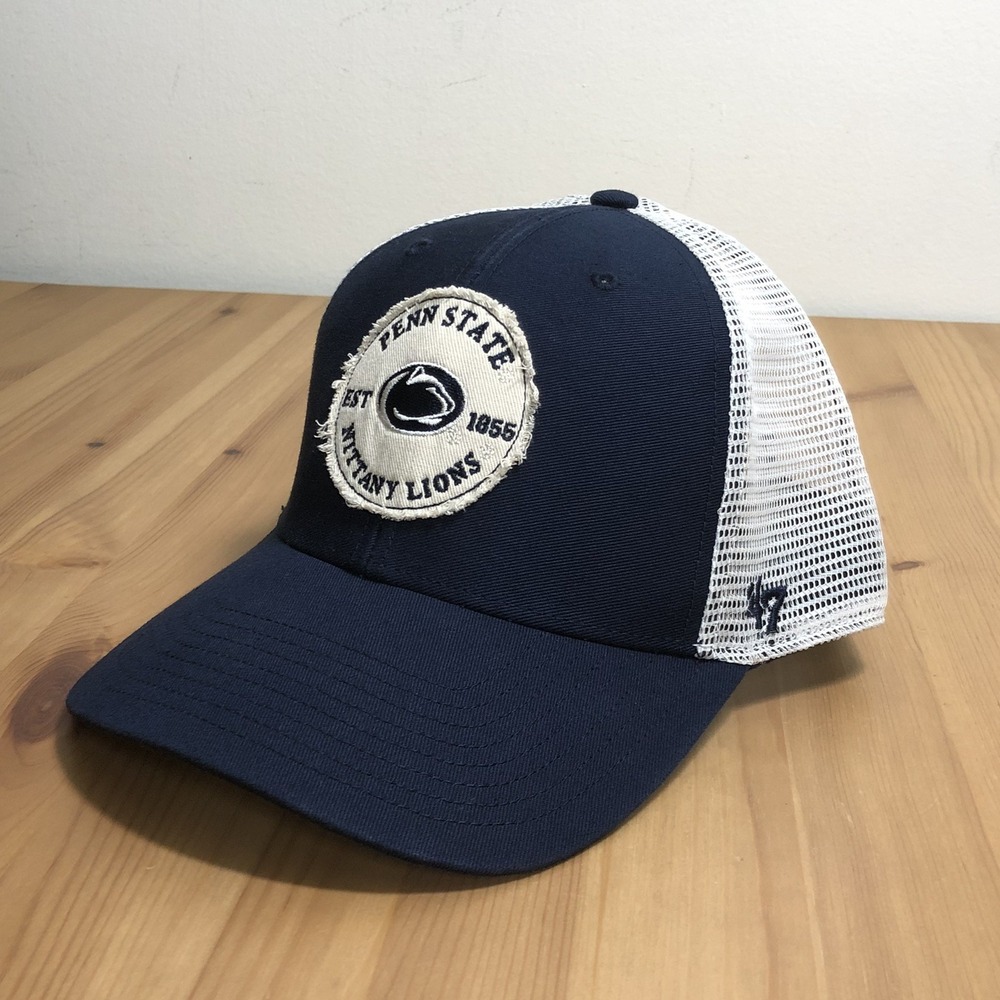 Penn State Nittany Lions '47 Snapback Mesh Back Trucker Hat Men's One Size Navy